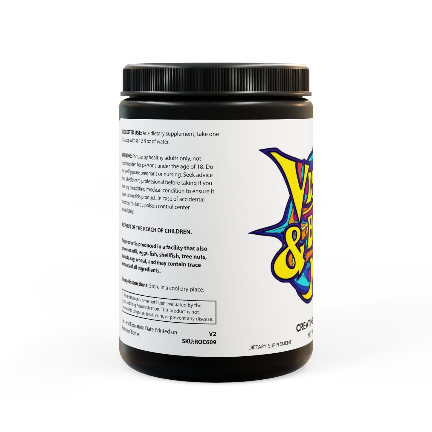 Creatine Monohydrate Supplement (300g, 10.58oz)